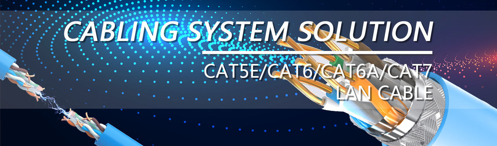 qualité Cat5e Lan Cable usine